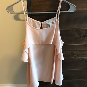 Loft Peach/Nude colored Dress Tank Top